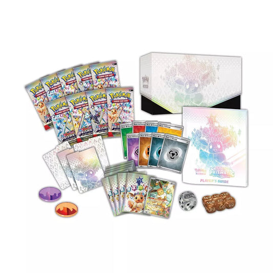 Pokemon Trading Card Game Prismatic Evolutions Elite Trainer Box